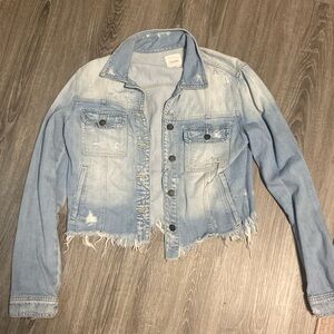 Light wash jean jacket